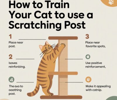 How to Train Your Cat to Use a Scratching Post