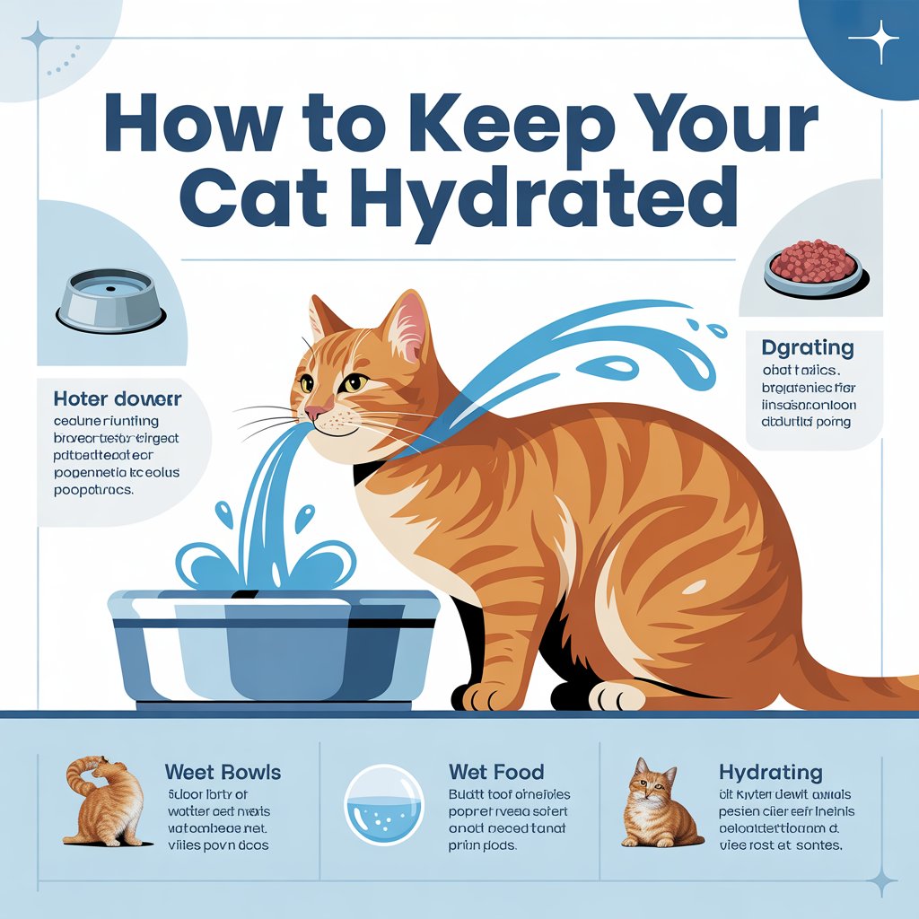 How to Keep Cats Hydrated