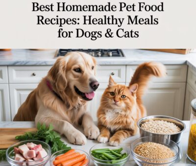 Best Homemade Pet Food Recipes: Healthy Meals for Dogs & Cats