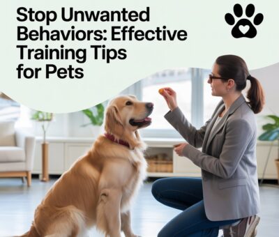 Stop Unwanted Behaviors: Effective Training Tips for Pets”
