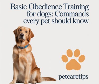 Basic Obedience Training for Dogs: Commands Every Pet Should Know