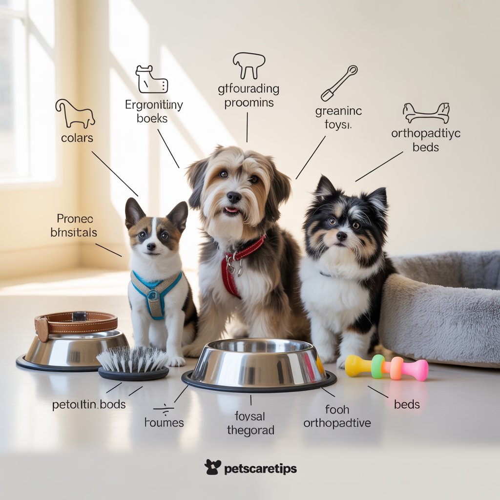 Must-Have Pet Accessories for Daily Care: From Collars to Comfort Beds