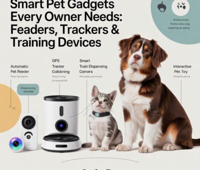 Smart Pet Gadgets Every Owner Needs: Feeders, Trackers & Training Devices (2025 Guide)