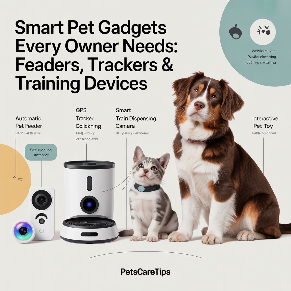 Smart Pet Gadgets Every Owner Needs: Feeders, Trackers & Training Devices (2025 Guide)
